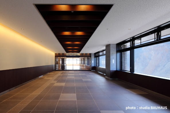 箱根ロープウェイ大涌谷駅舎建替え設計・監理の写真