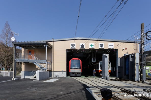 箱根登山鉄道入生田車両基地改良設計・監理の写真