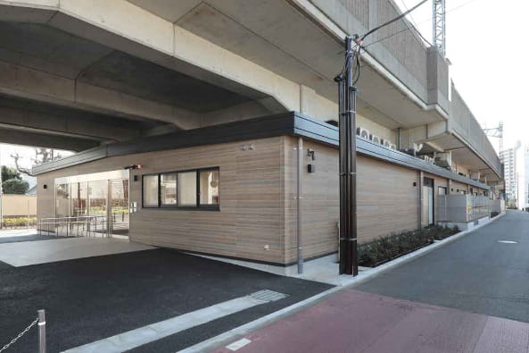 狛江高架下施設（保育園）新築設計・監理の写真